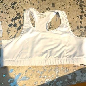 Bcg size youth XL white bra